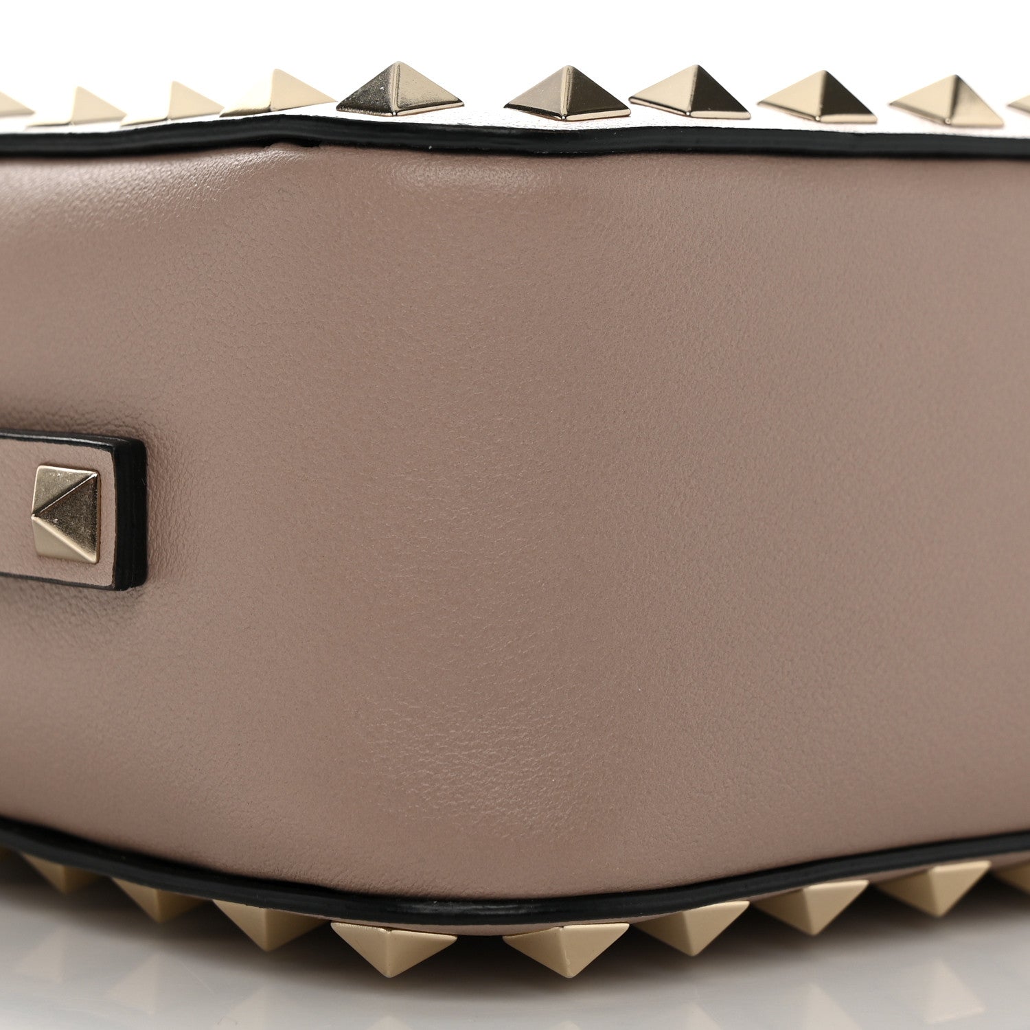 Valentino Garavani Calfskin Rockstud Camera Crossbody Bag Poudre 8 of 9
