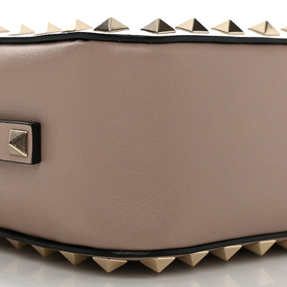 Valentino Garavani Calfskin Rockstud Camera Crossbody Bag Poudre 8 of 9