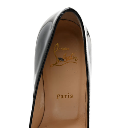 Christian Louboutin Patent Cadrilla 70 Pumps 37 Black 7 of 9