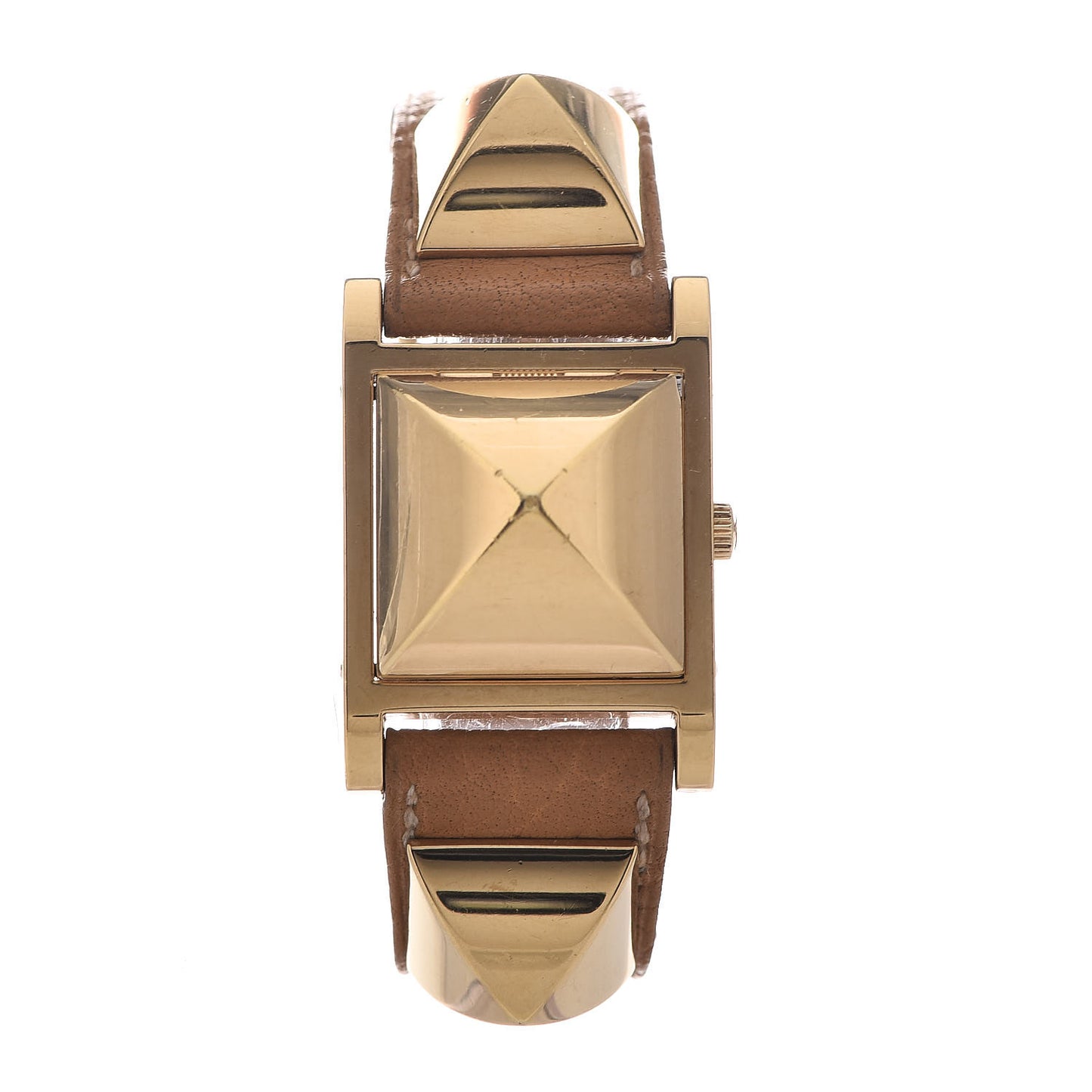 Stainless Steel Barenia 23mm Medor Quartz Watch Fauve