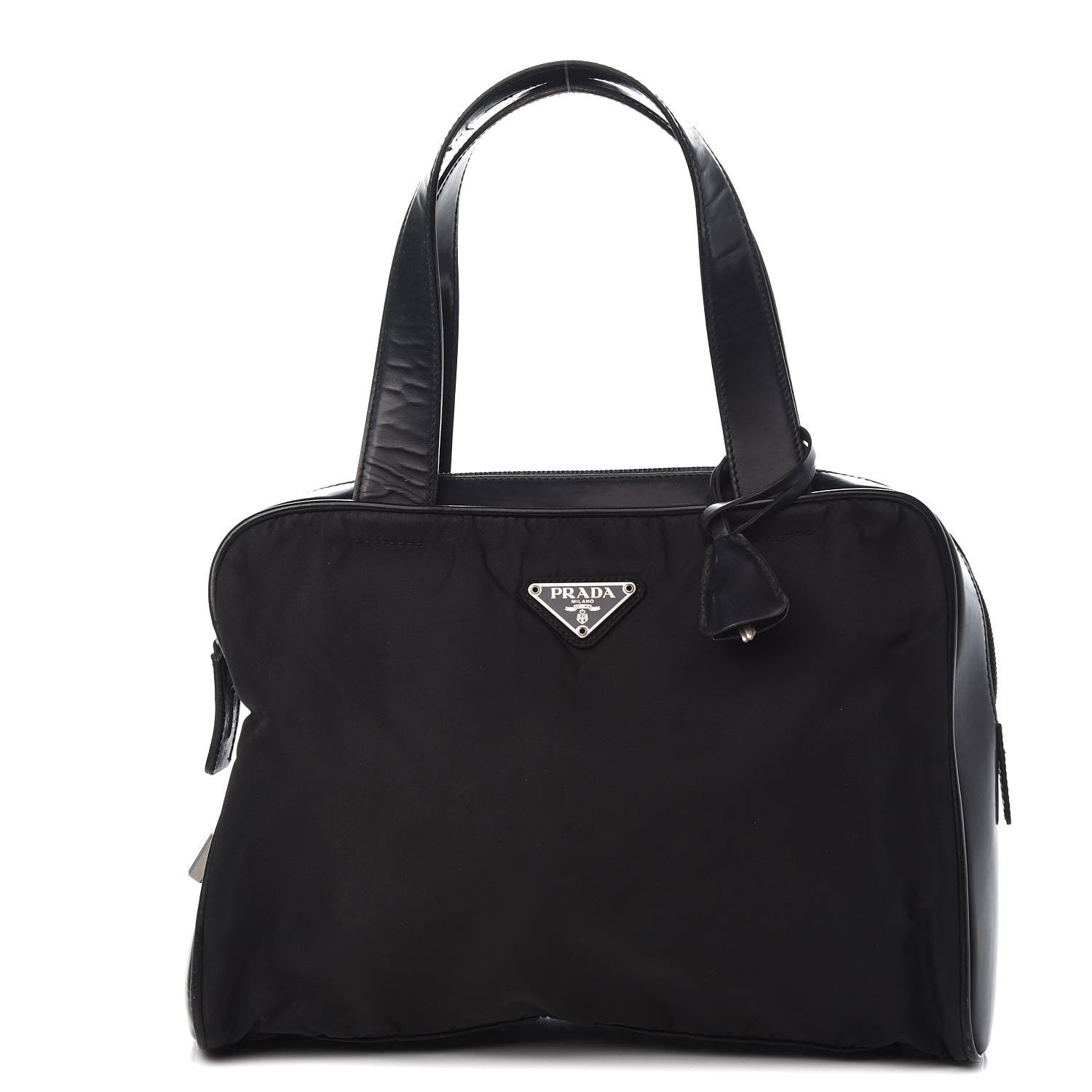 Prada Tessuto Nylon Shoulder Bag Black 1 of 13