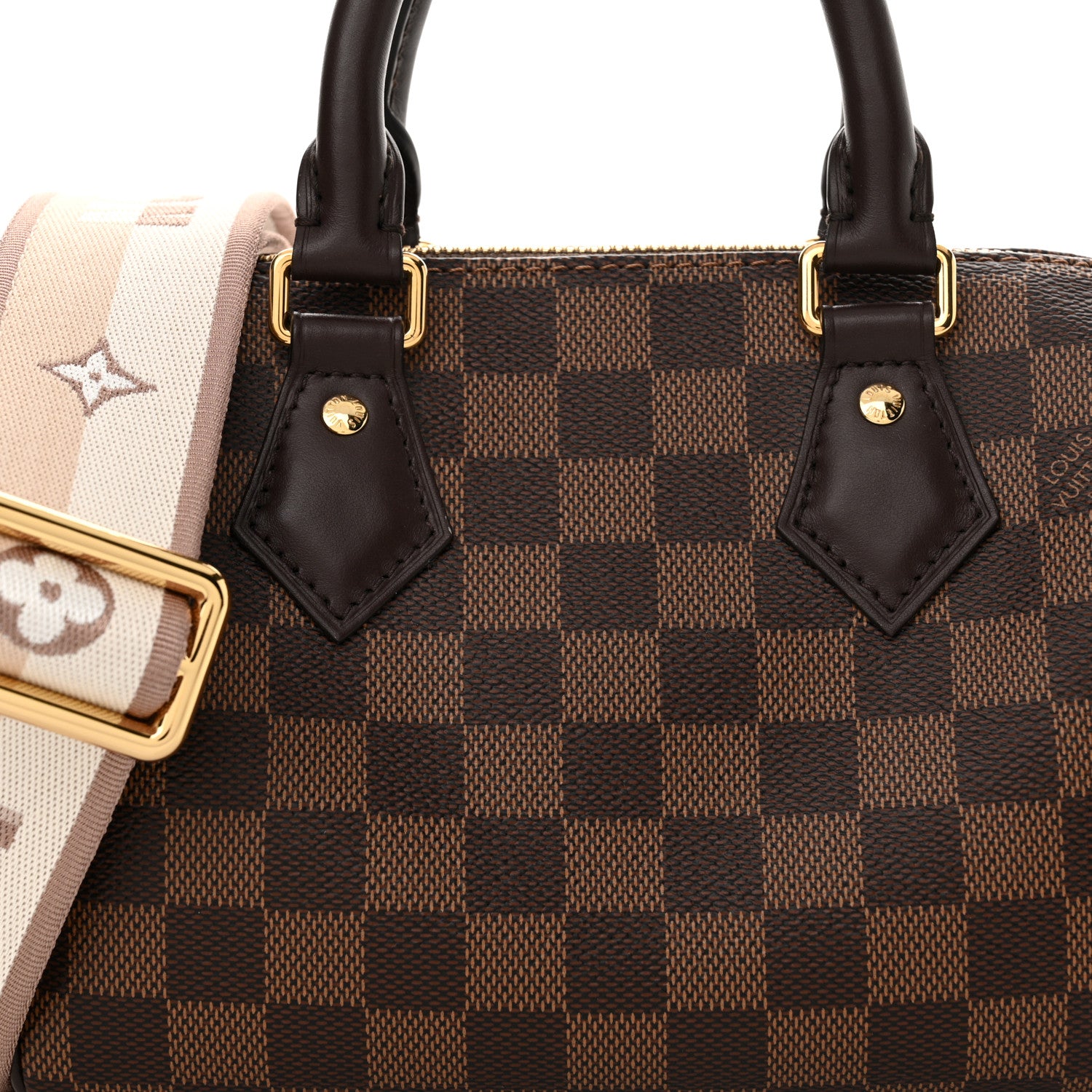 Louis Vuitton Damier Ebene Speedy Bandouliere 20 7 of 9
