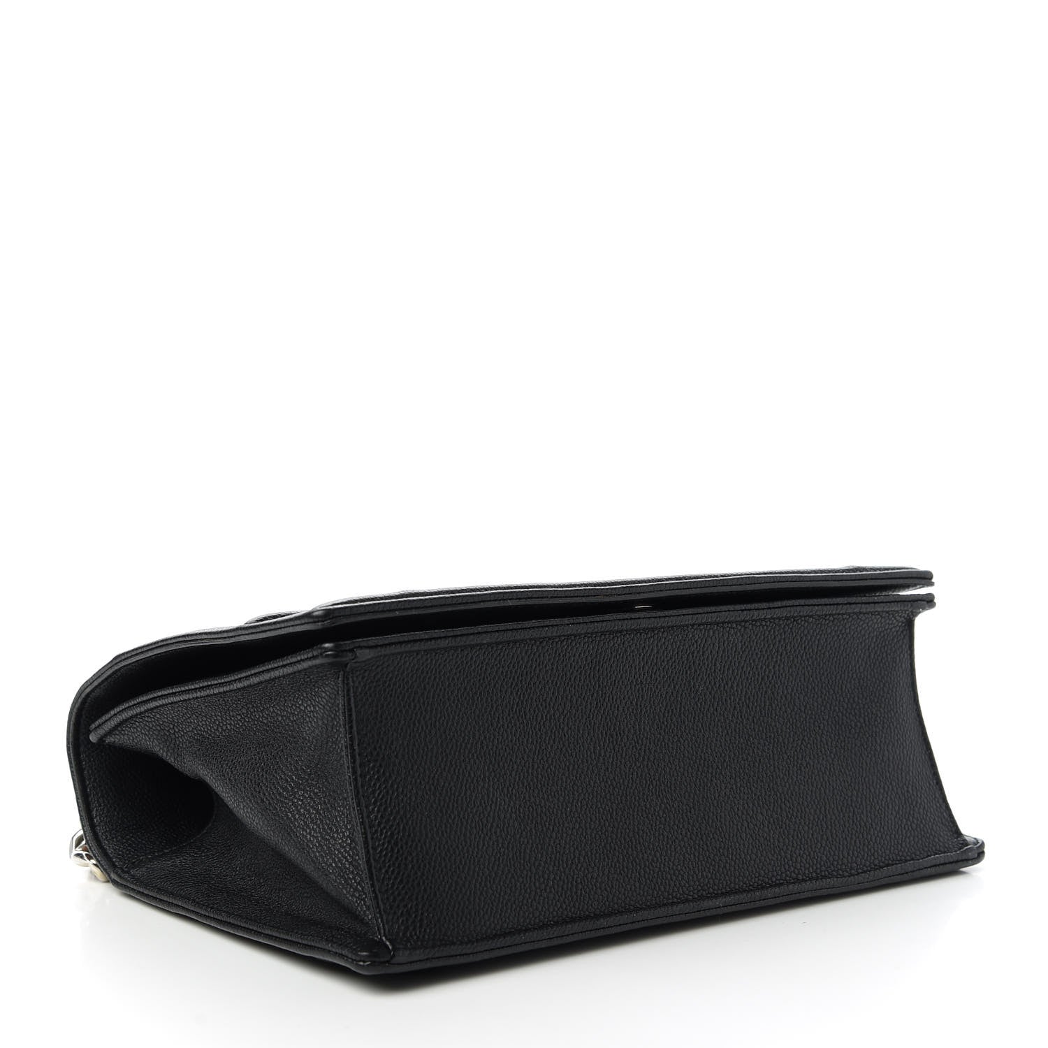Christian Dior Grained Calfskin Medium Diorama Flap Bag Black 4 of 12