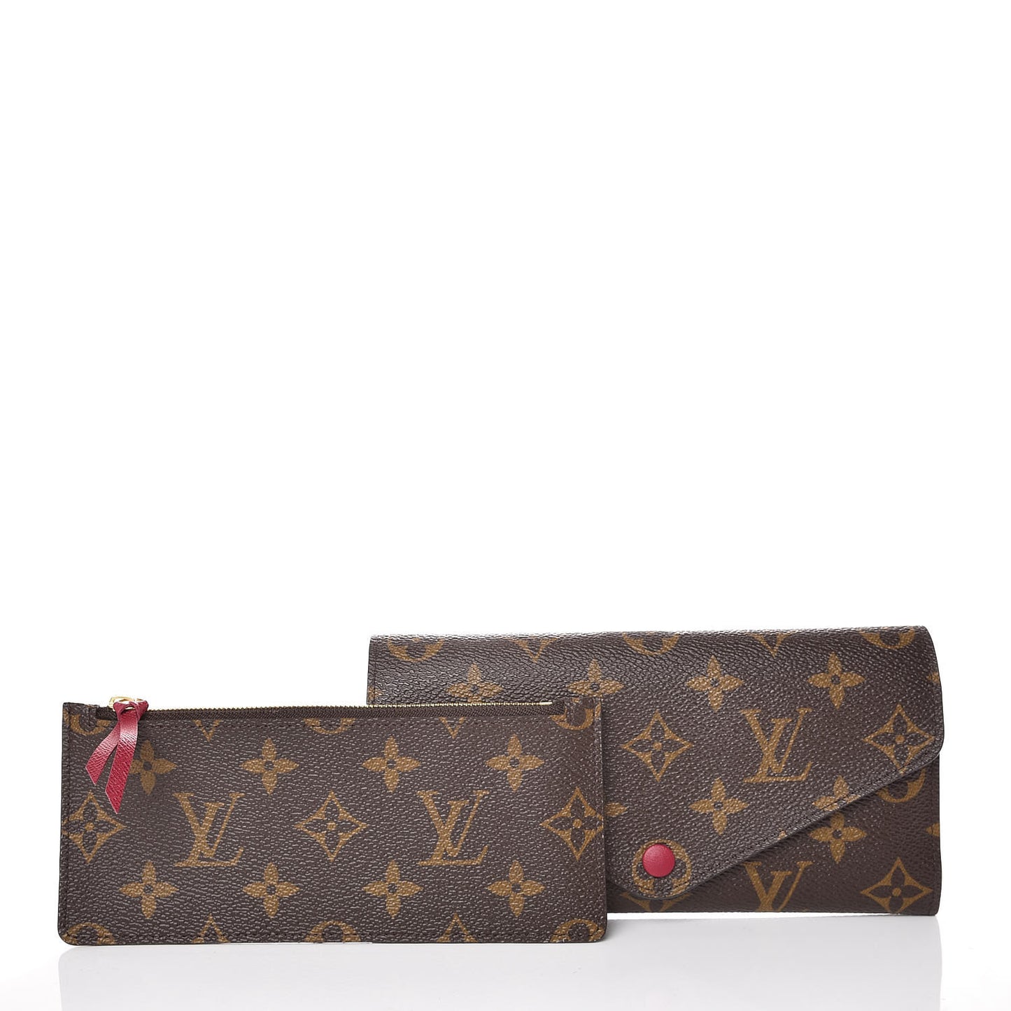 Monogram Josephine Wallet Fuchsia