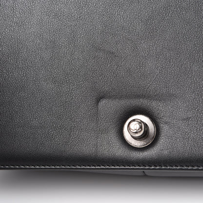 Chanel Lambskin Quilted Medium Boy Flap Black 12 of 14