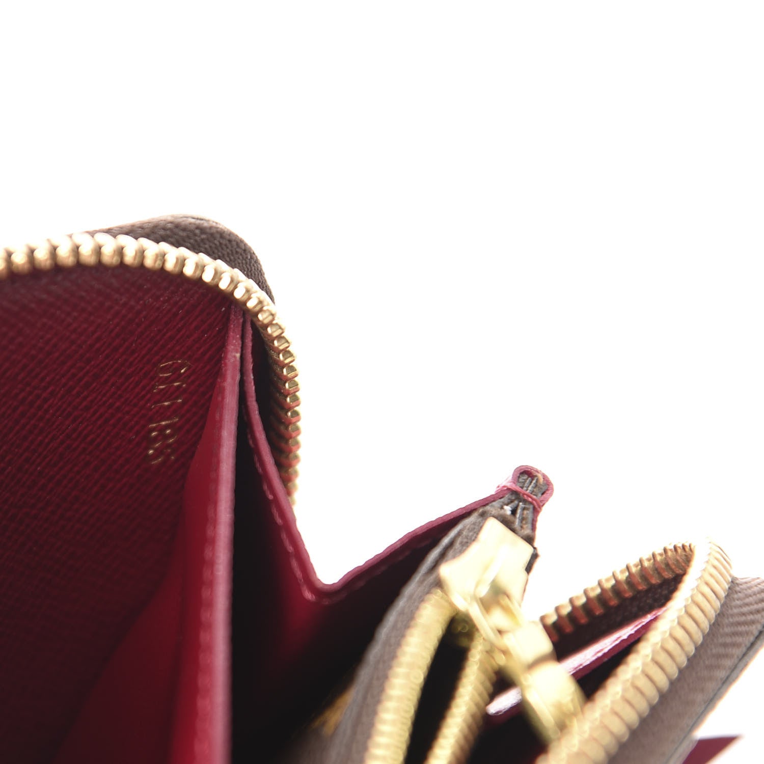 Louis Vuitton Monogram Clemence Wallet Fuchsia 7 of 8