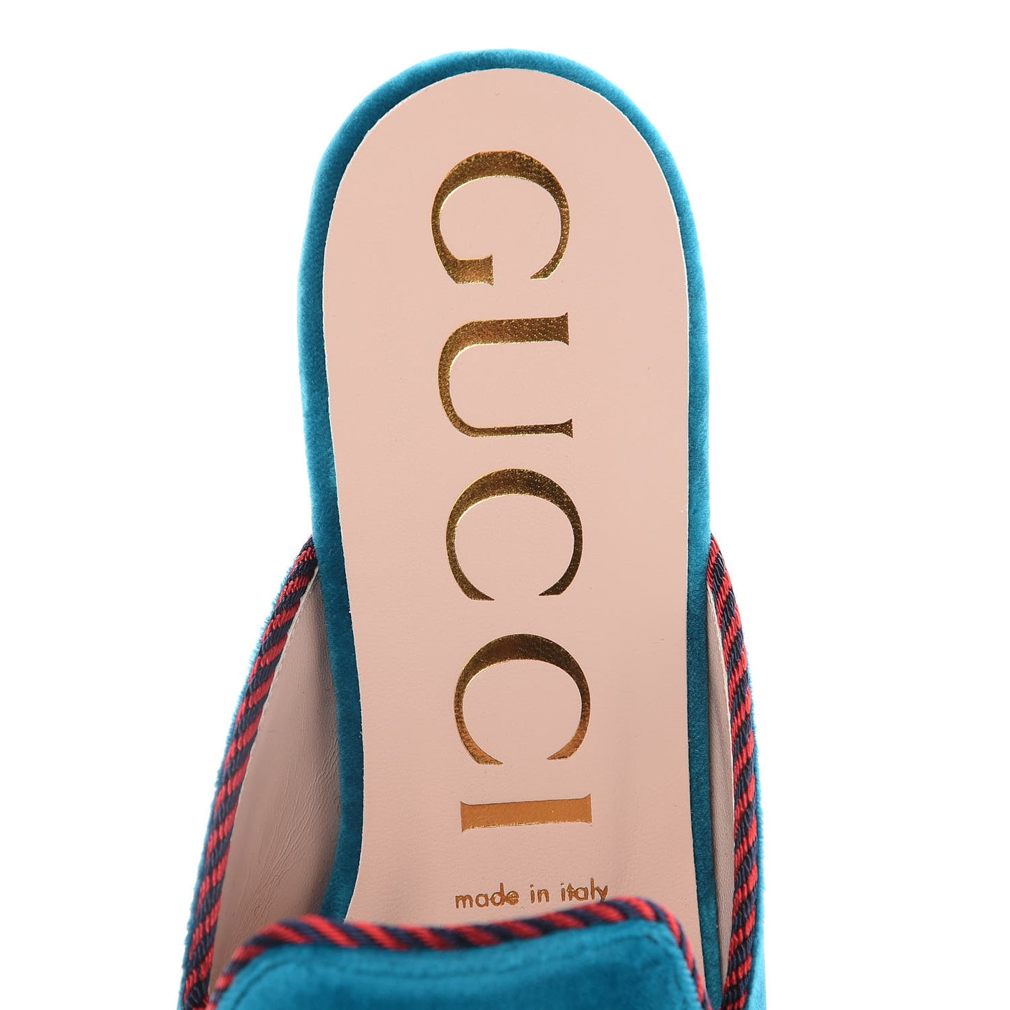 Velvet Sylvie Bow Slippers 38.5 Pavone