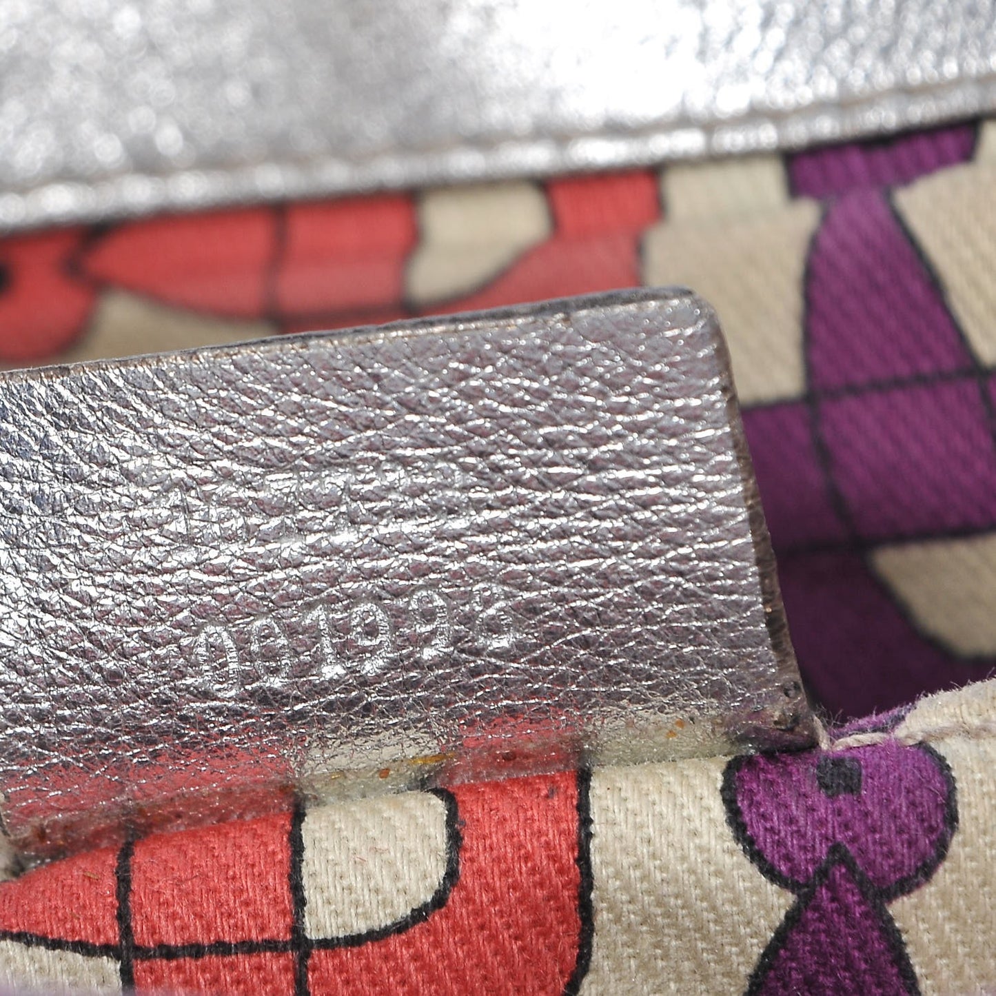 Guccissima Small Britt Tassel Shoulder Bag Silver