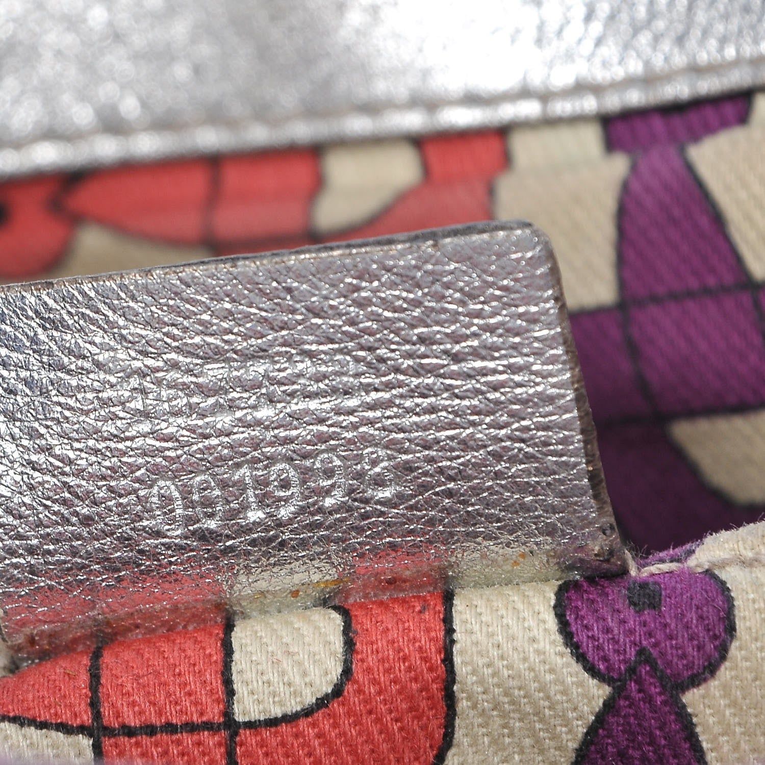 Gucci Guccissima Small Britt Tassel Shoulder Bag Silver 7 of 18