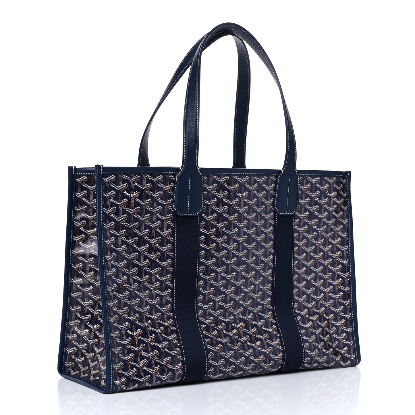 Goyardine Villette Tote Blue