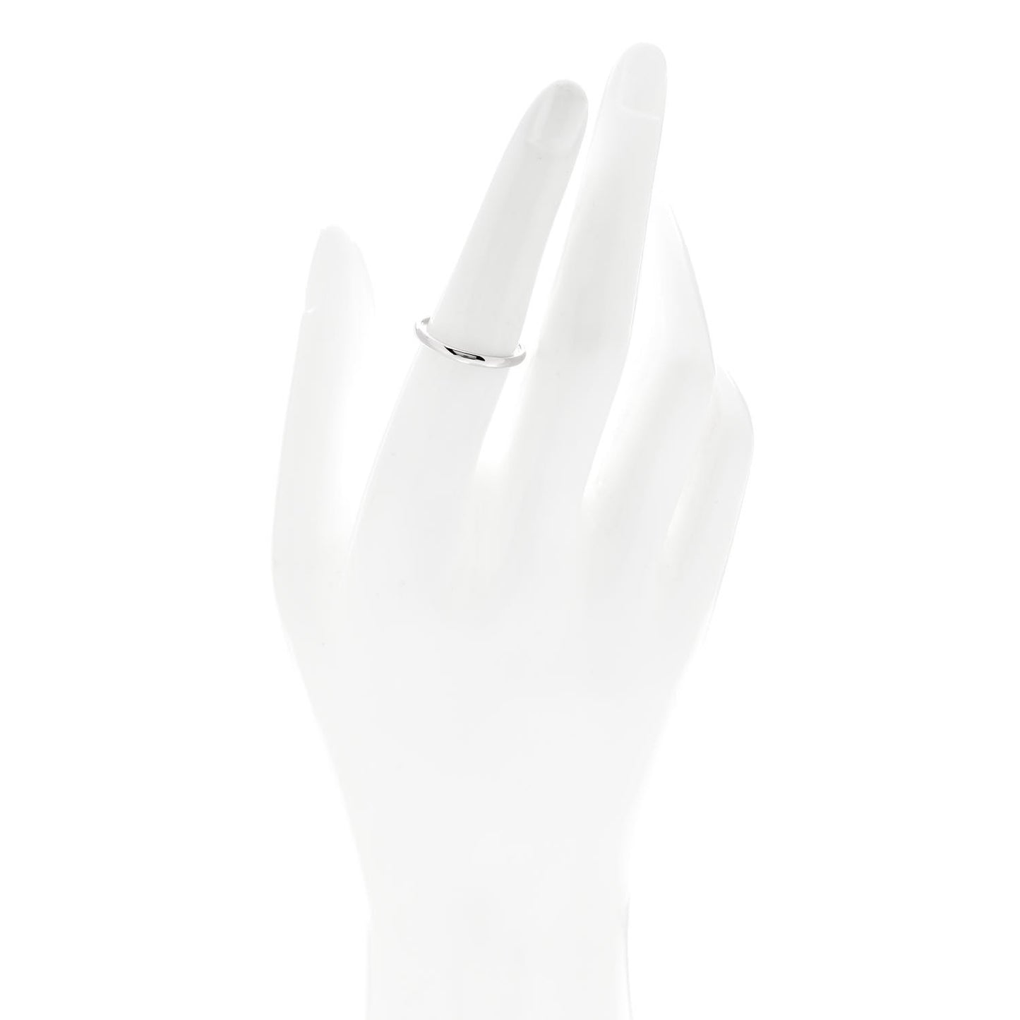 Platinum 2mm Tendrement Wedding Band Ring 54 6.75