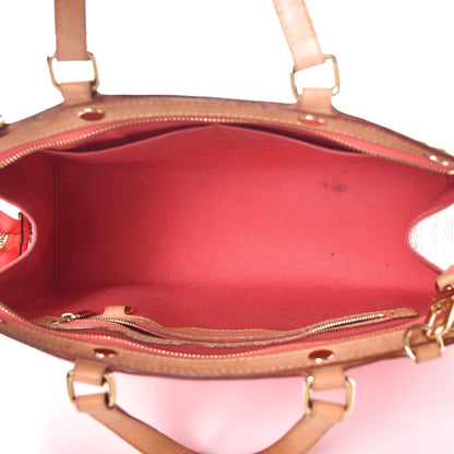 Louis Vuitton Vernis Brea MM Rose Litchi 5 of 12