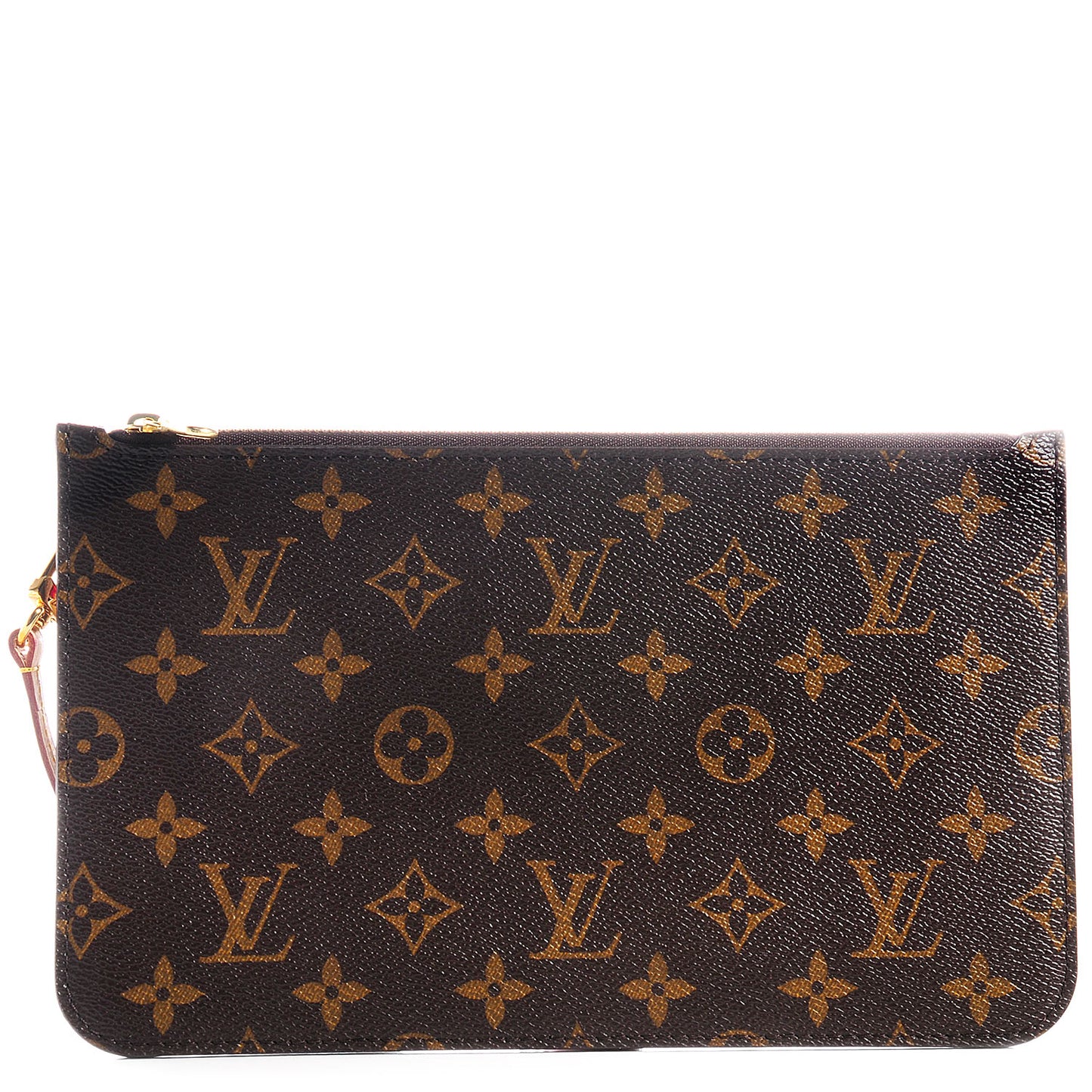 Monogram Neverfull MM GM Pochette Fuchsia
