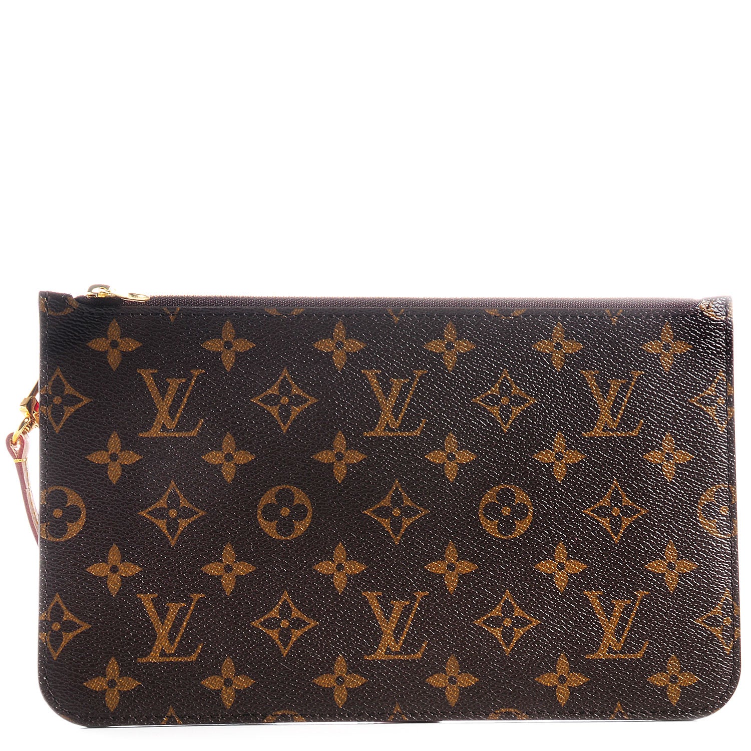Louis Vuitton Monogram Neverfull MM GM Pochette Fuchsia 1 of 7