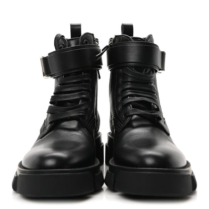 Givenchy Calfskin Combat Boots 35 Black 3 of 9