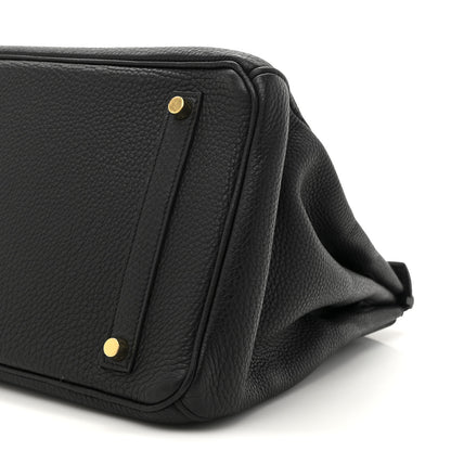 Hermes Togo Birkin 35 Black 9 of 10
