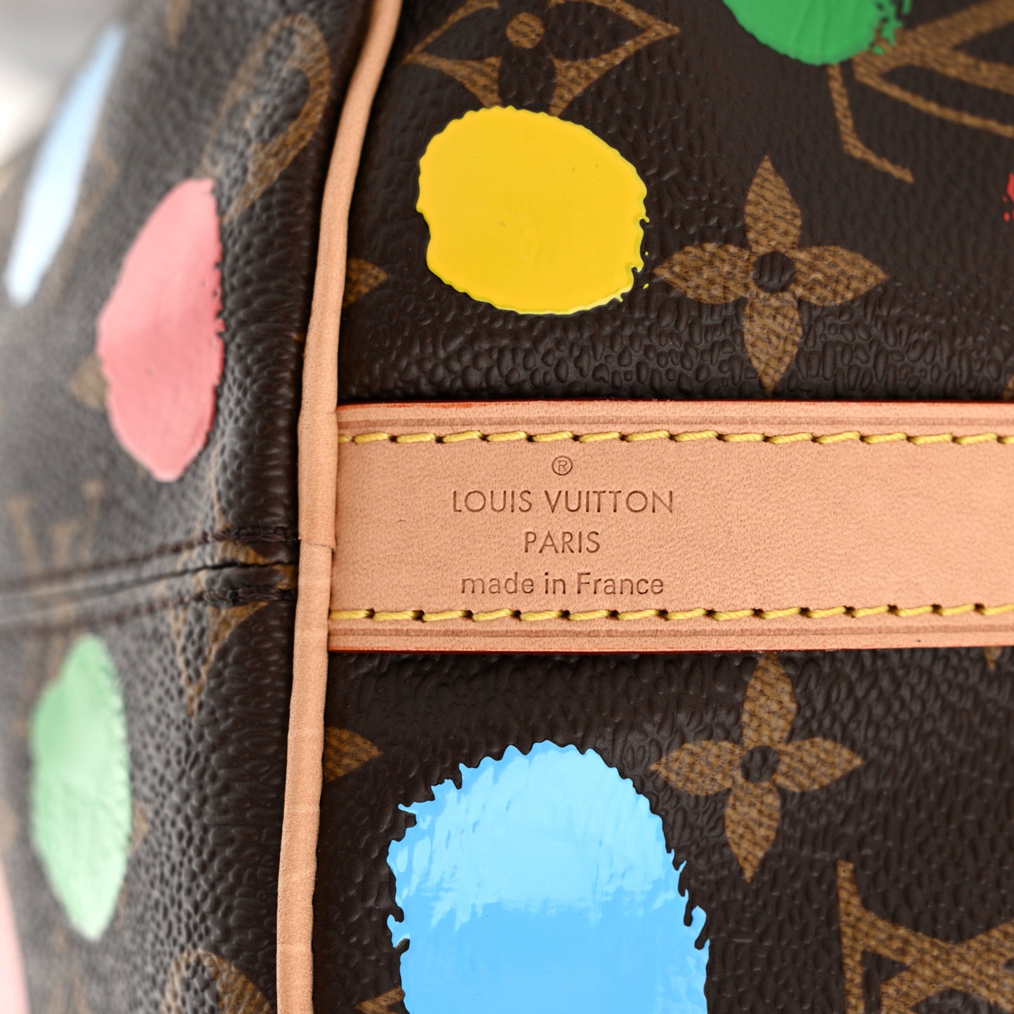 LV X YK Monogram Speedy Bandouliere 25 Multicolor