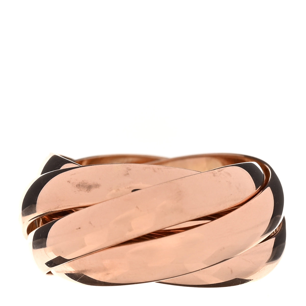 Tiffany 18K Rose Gold Paloma's Melody Five-Band Ring 56 7.5 3 of 4