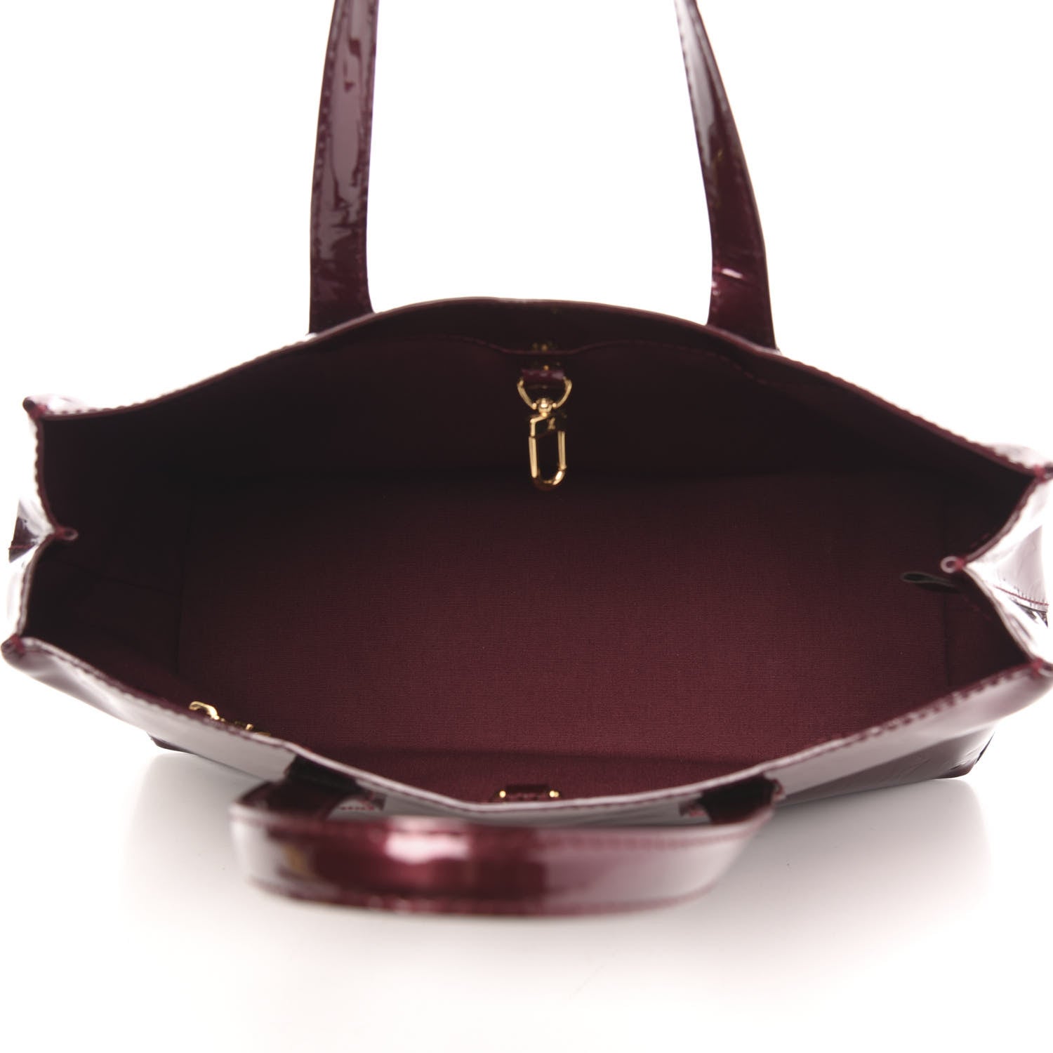Louis Vuitton Vernis Wilshire PM Rouge Fauviste 5 of 9