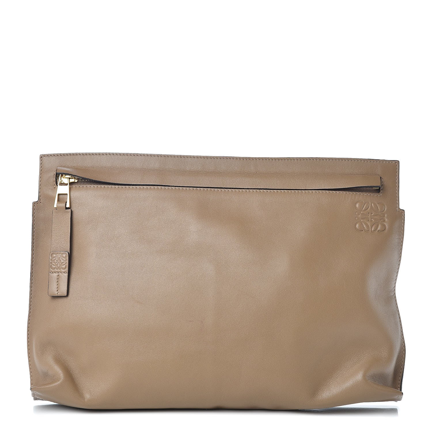 Loewe Calfskin T Pouch Mink 1 of 13