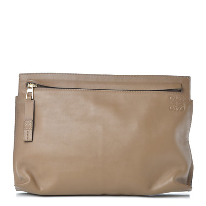 Loewe Calfskin T Pouch Mink 1 of 13
