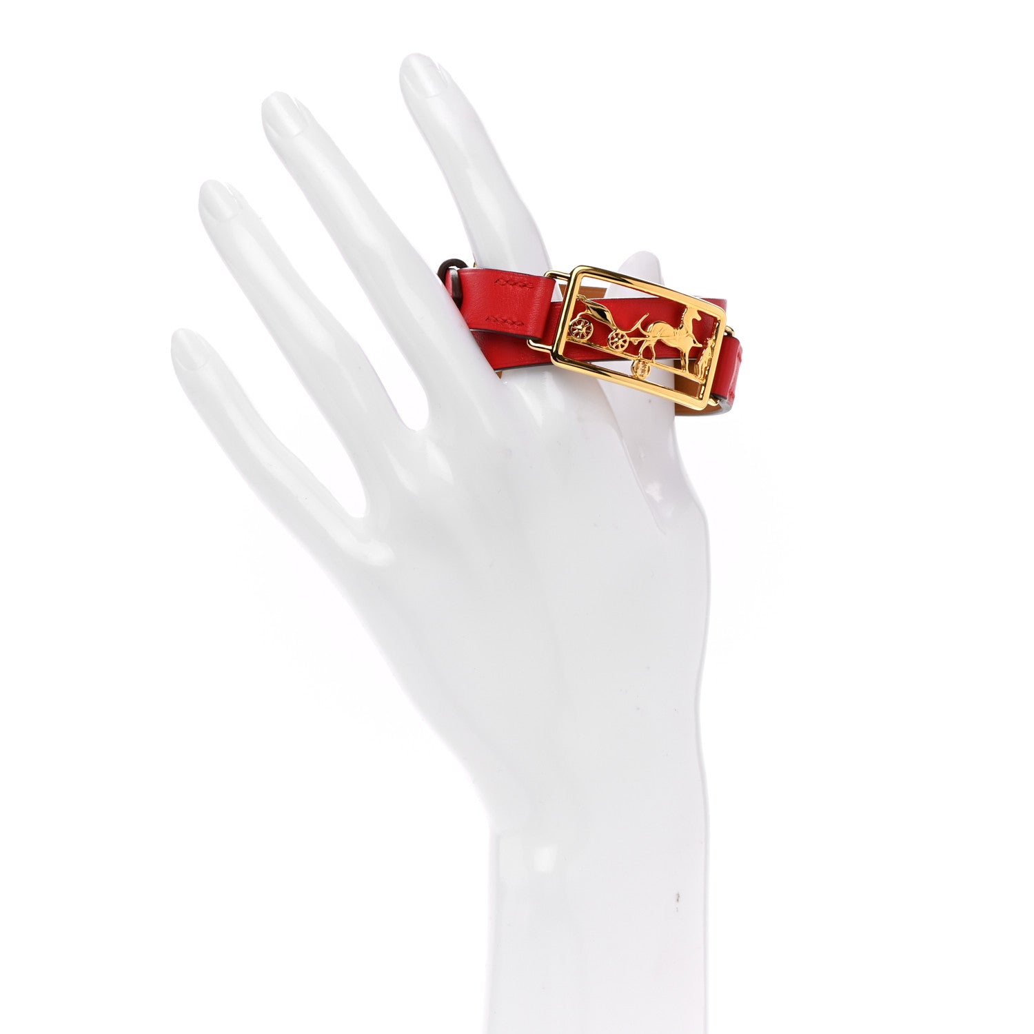 Hermes Swift Caleche Double Tour Bracelet T2 2 of 8