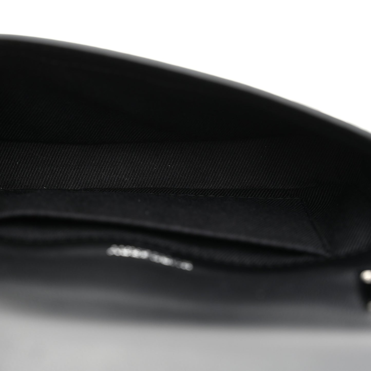 Calfskin Gingham Print Small Lola Bag Black White