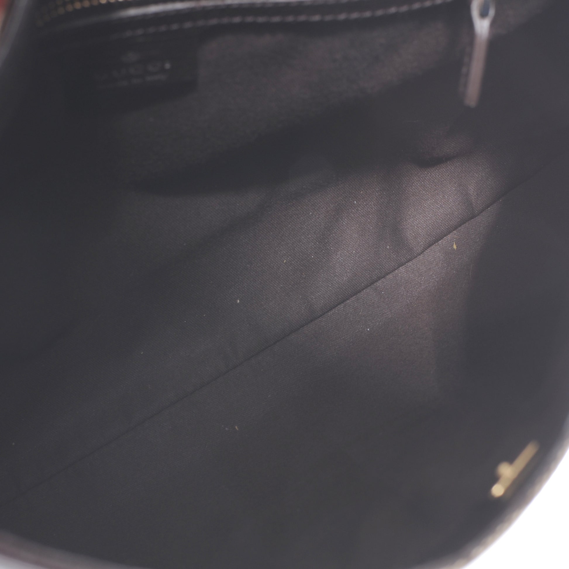 Gucci Monogram Hasler Shoulder Bag Ebony 5 of 7