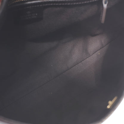 Gucci Monogram Hasler Shoulder Bag Ebony 5 of 7