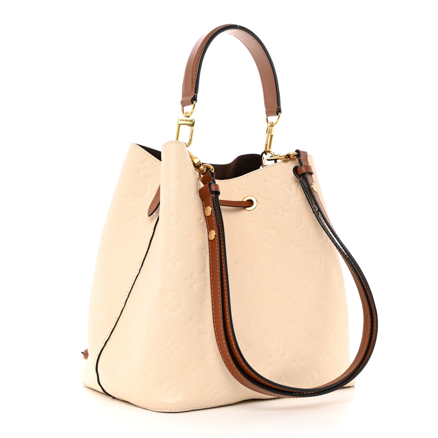 LOUIS VUITTON Empreinte Neonoe MM Cream