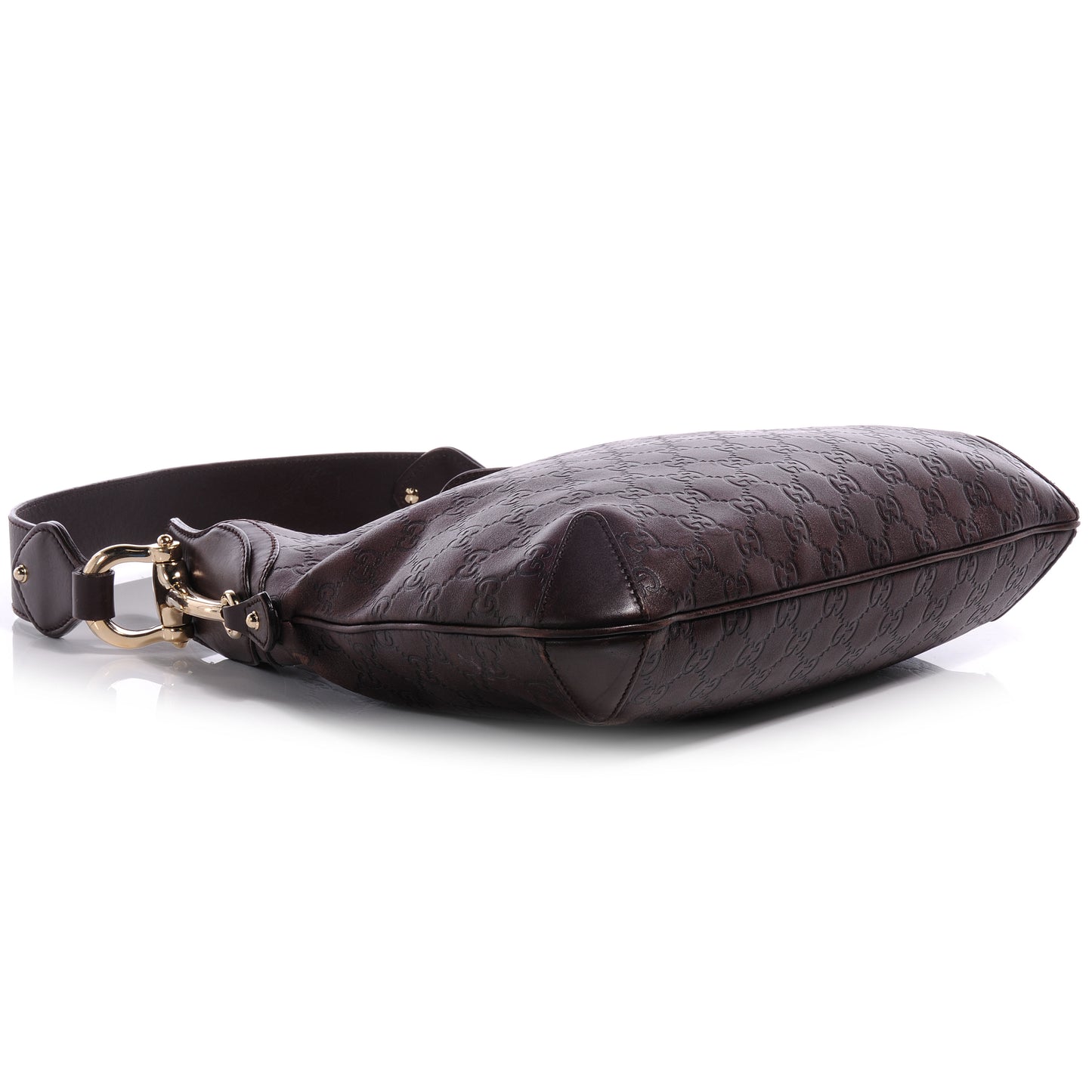Guccissima Creole Hobo Chocolate