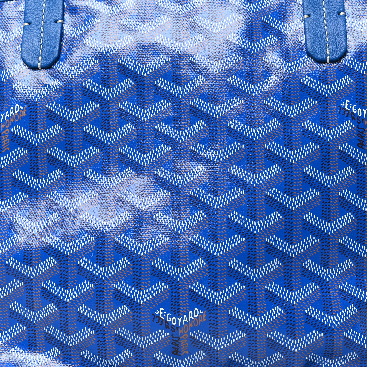 Goyard Goyardine Reversible Mini Anjou Sky Blue 12 of 16