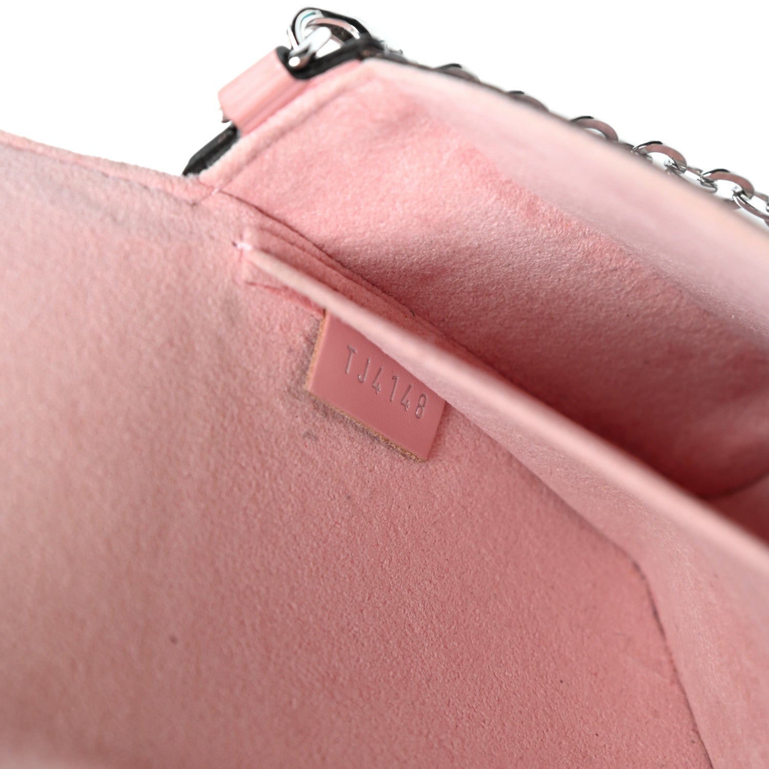 Louis Vuitton Epi Pochette Felicie Rose Ballerine 9 of 11