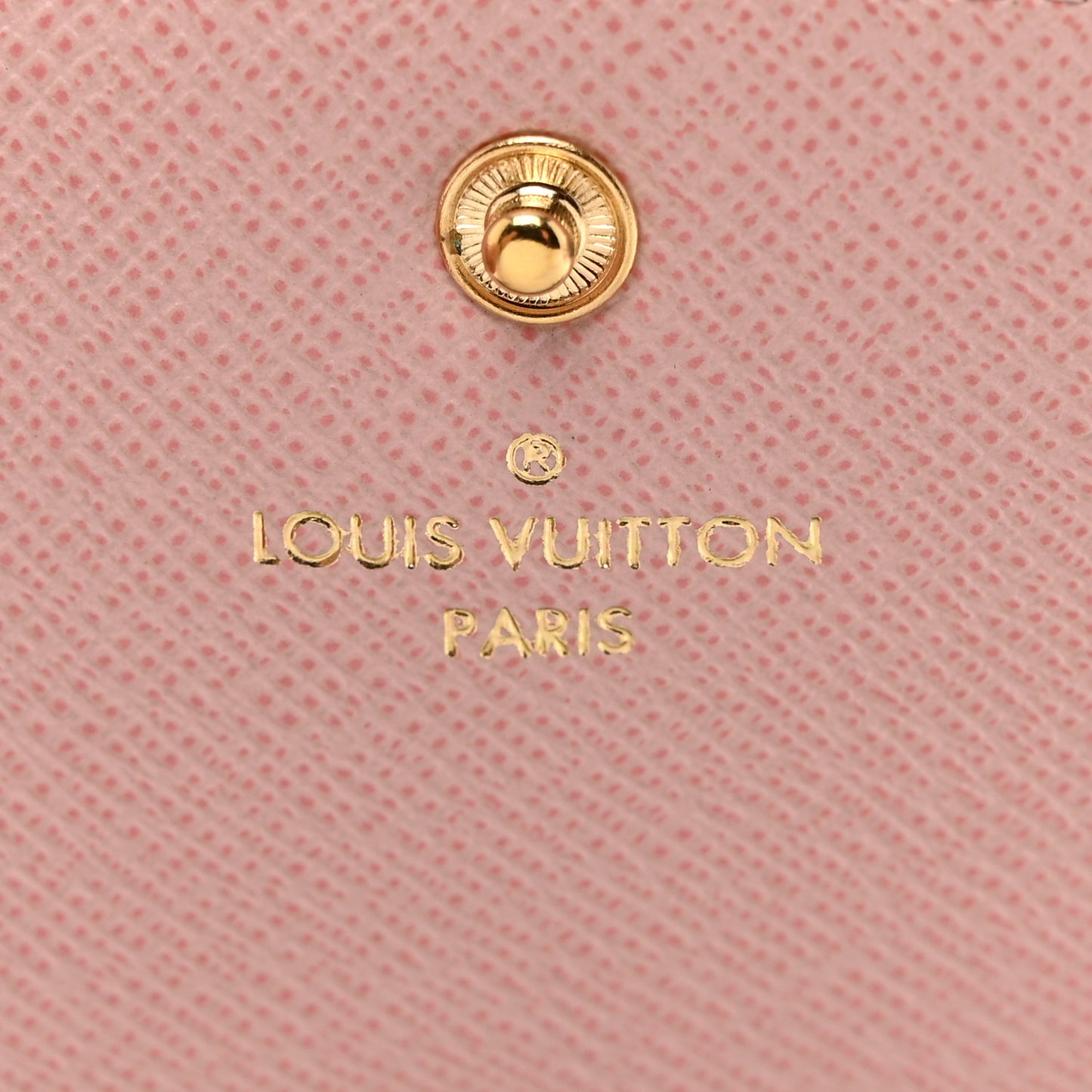 Monogram Emilie Wallet Rose Ballerine