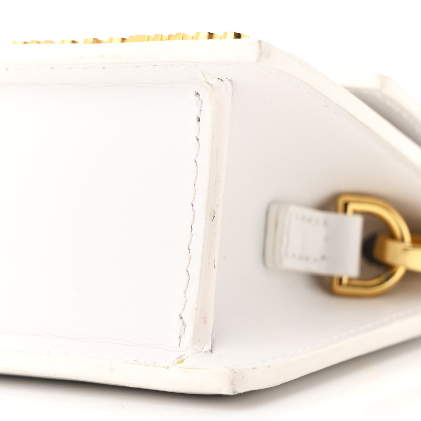 Smooth Calfskin Le Chiquito Long White