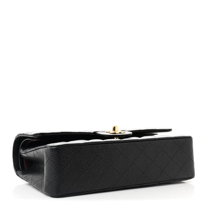 Chanel Caviar Quilted Medium Double Flap Black 4 of 11