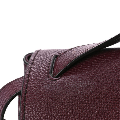 Burberry Derby Calfskin House Check Medium Camberley Burgundy 12 of 13