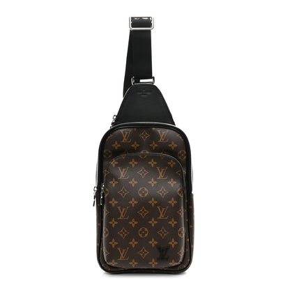 Louis Vuitton Monogram Macassar Avenue Sling Bag NM 1 of 9