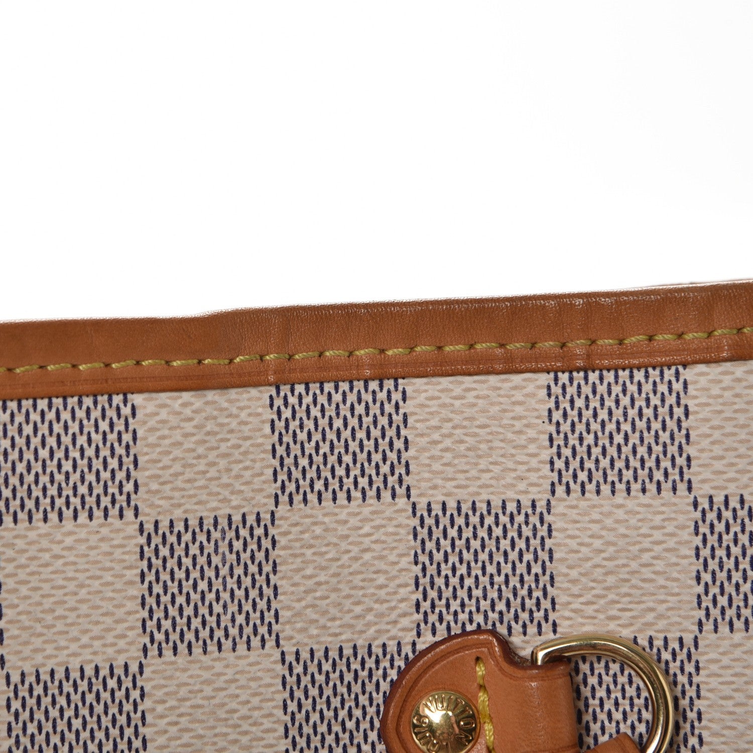 Louis Vuitton Damier Azur Neo Neverfull MM Rose Ballerine 12 of 13