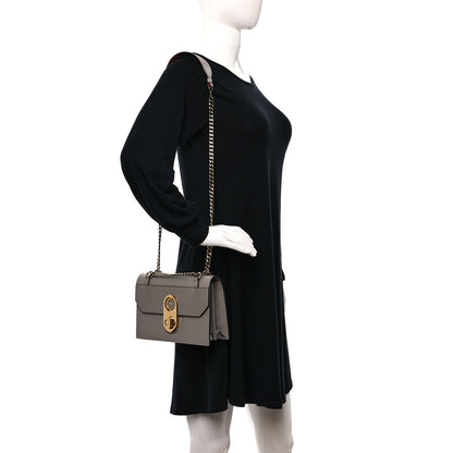 Christian Louboutin Calfskin Large Elisa Shoulder Bag Fume 2 of 8