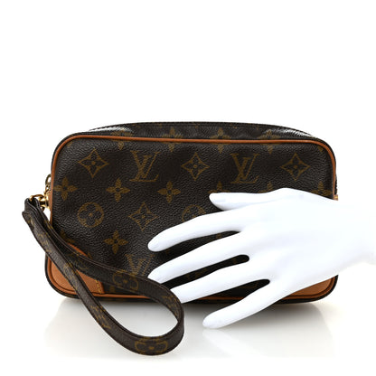 Louis Vuitton Monogram Pochette Marly Dragonne 22 2 of 9