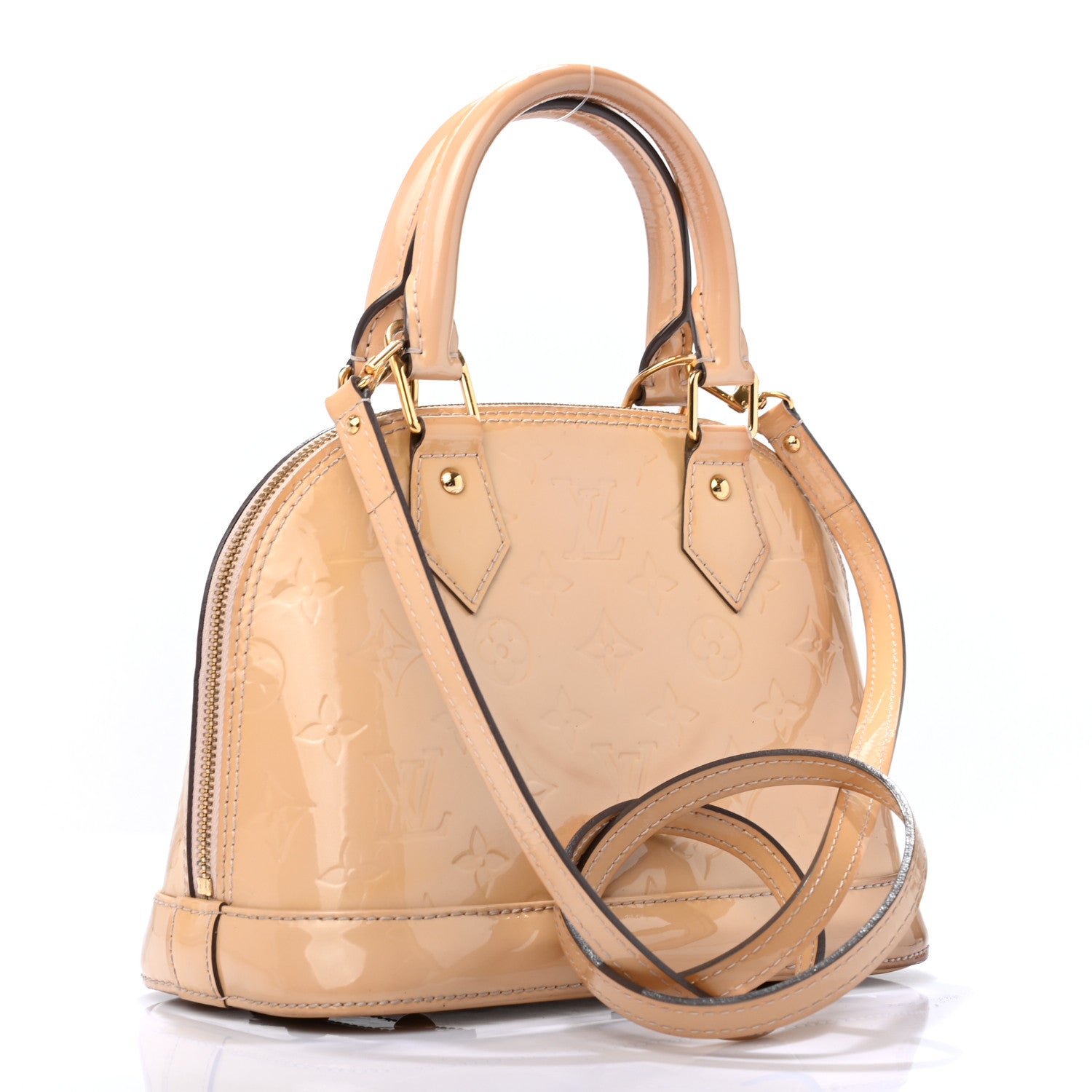 Louis Vuitton Vernis Alma BB Dune 3 of 10