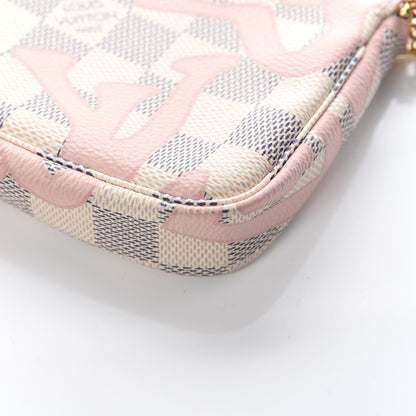Louis Vuitton Damier Azur Tahitienne Mini Pochette Accessories 11 of 13
