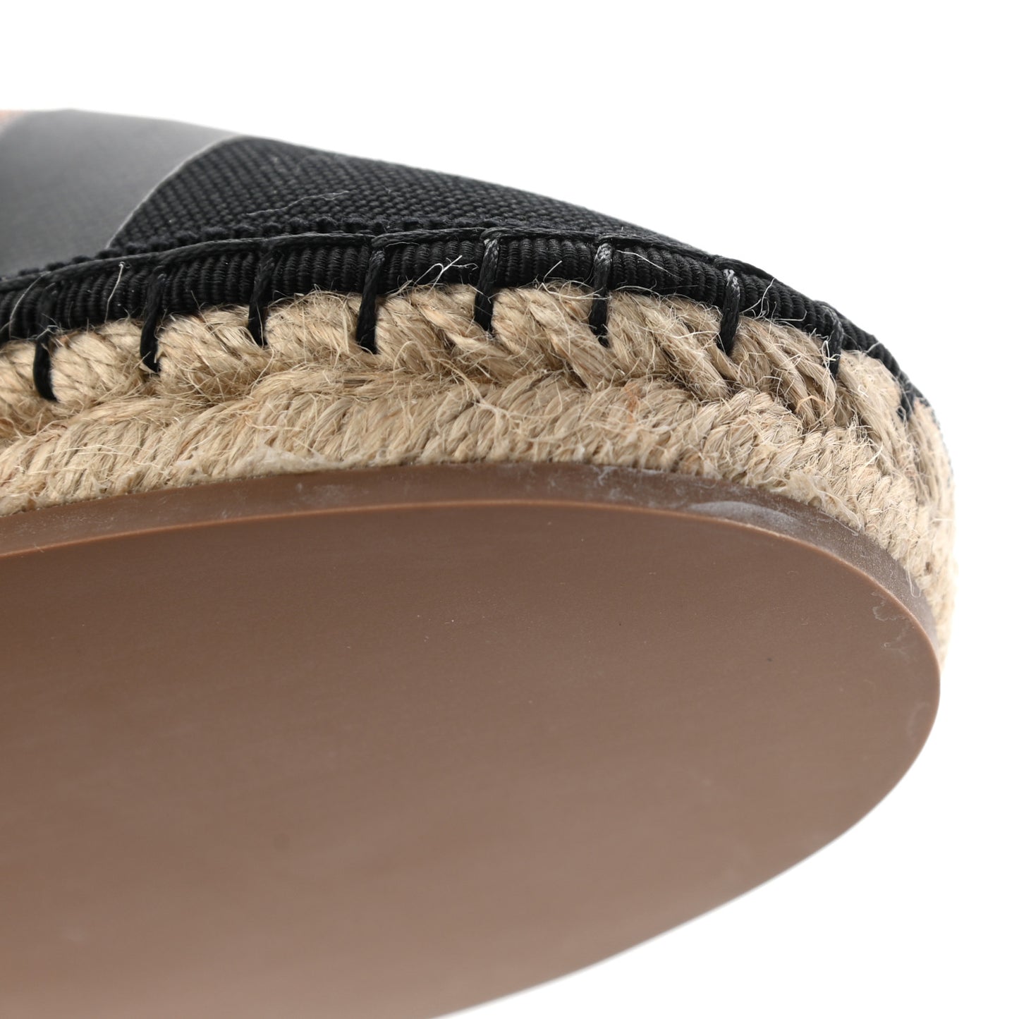 Canvas Mesh FF Colibri Espadrilles 39 Black Tobacco Moro