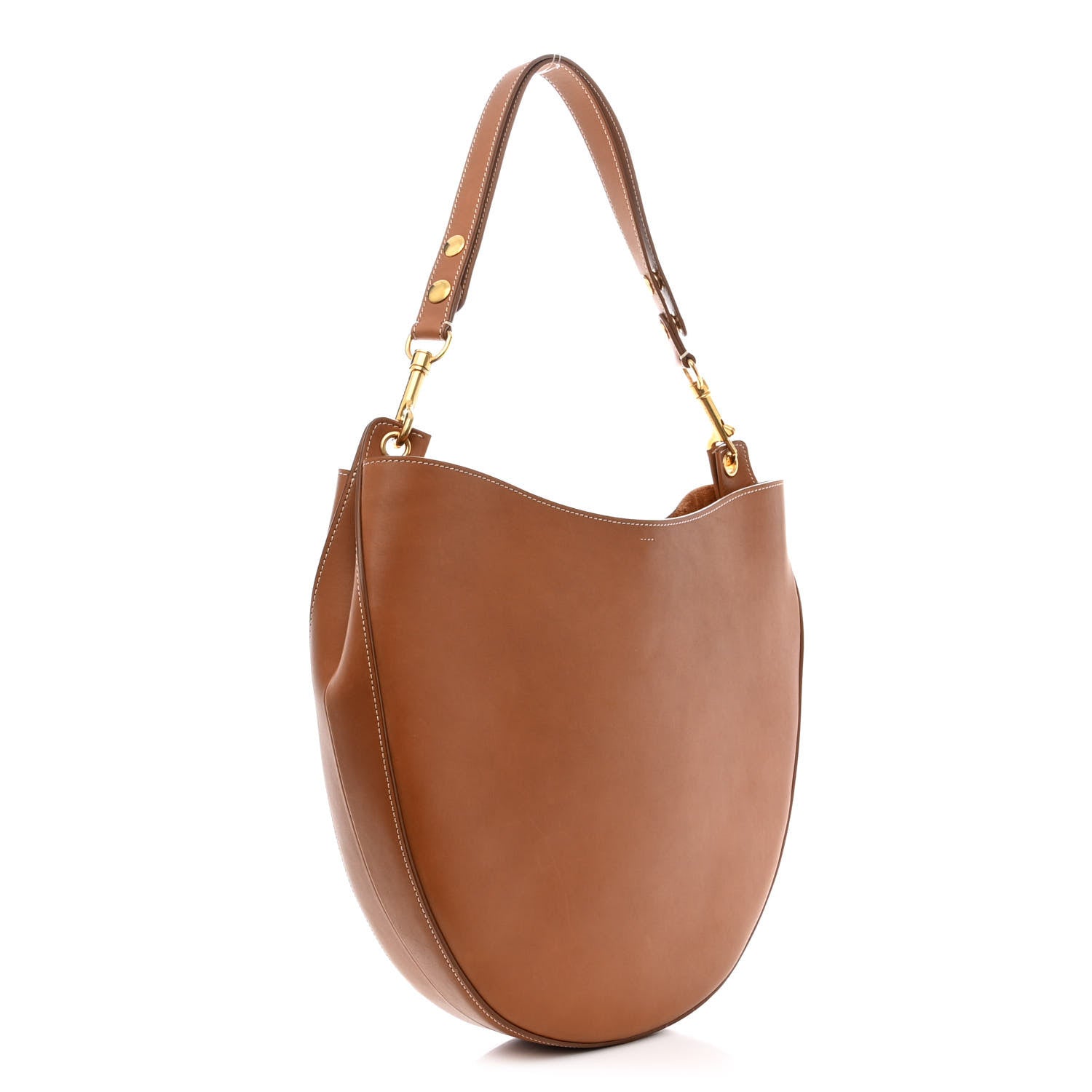 Celine Natural Calfskin Medium Hobo Tan 2 of 12