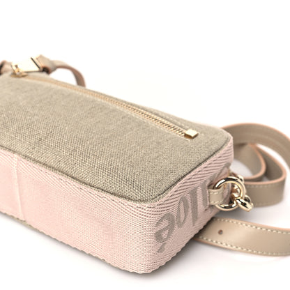 Chloe Linen Woody Belt Bag Blush Beige 9 of 9