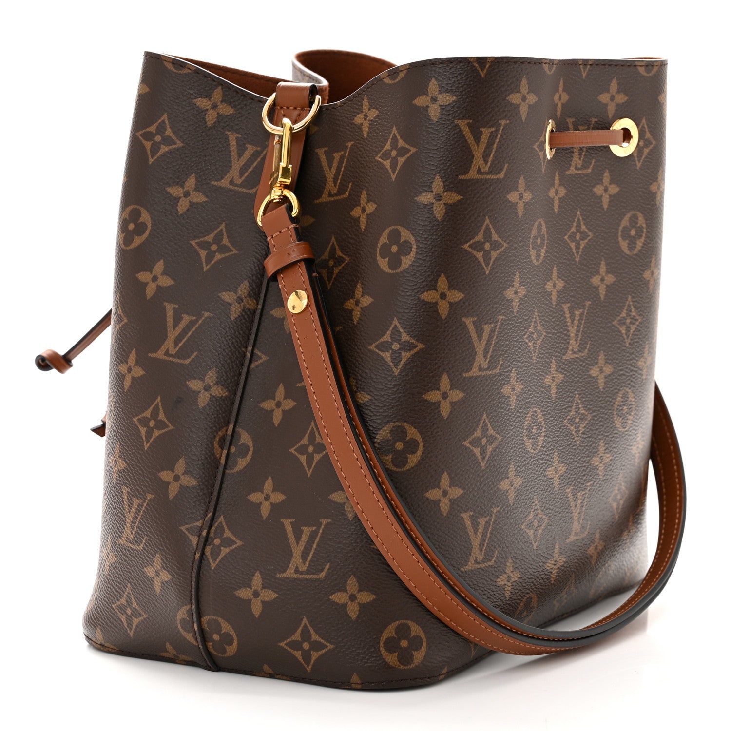 Louis Vuitton Monogram Neonoe MM Caramel 3 of 10