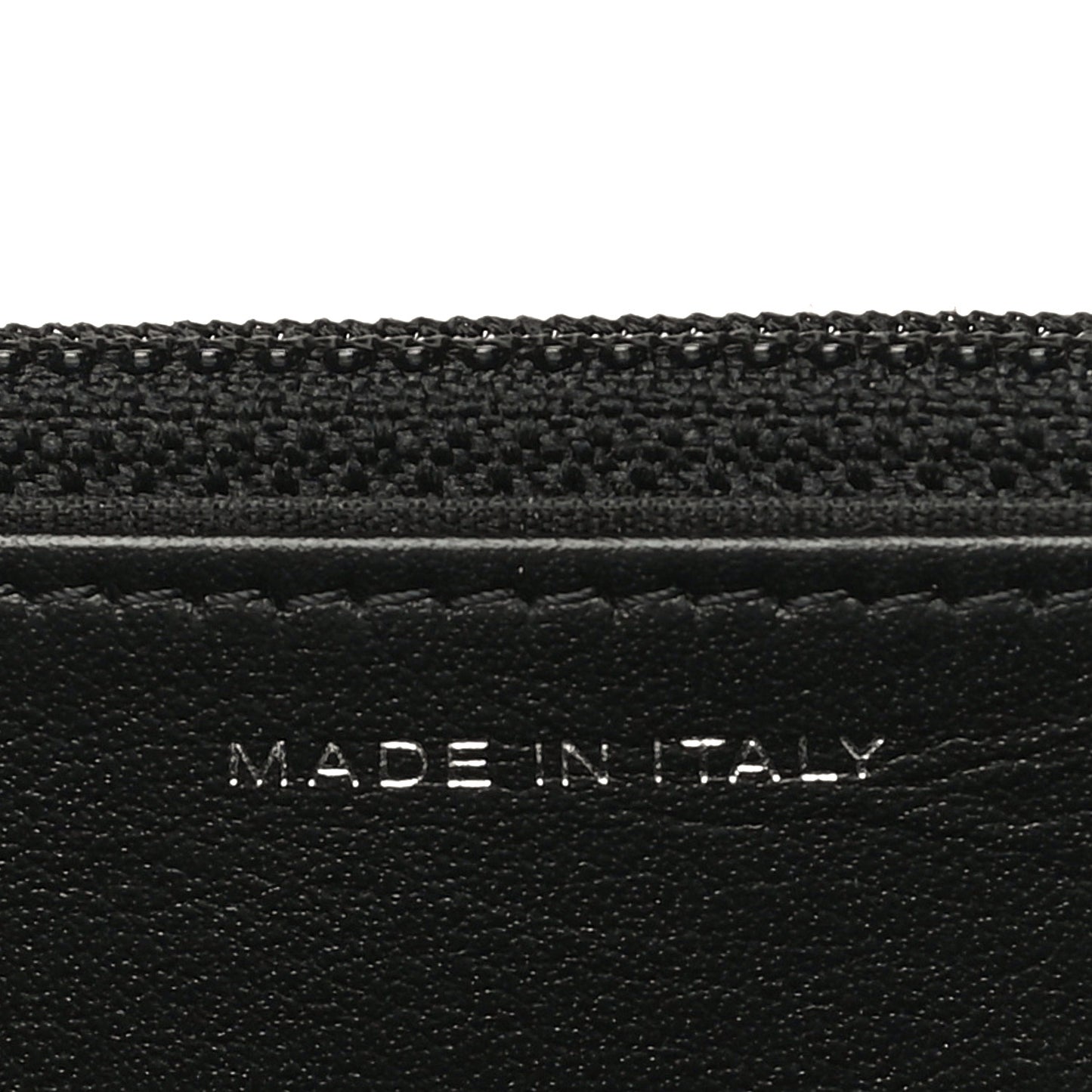Caviar Camellia Embossed Wallet On Chain WOC Black