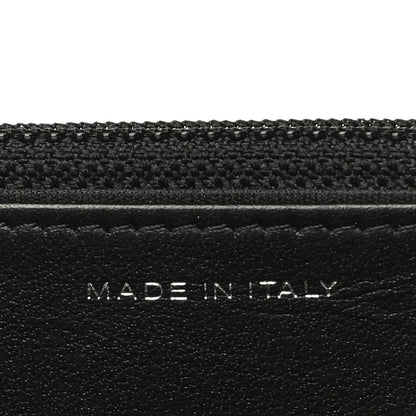 Chanel Caviar Camellia Embossed Wallet On Chain WOC Black 19 of 23