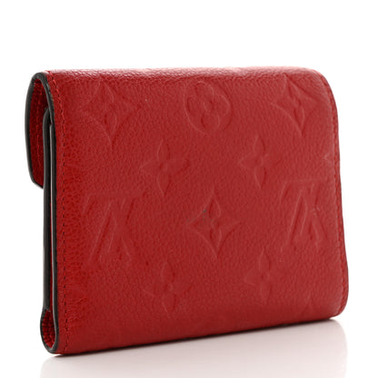 Louis Vuitton Empreinte Victorine Wallet Scarlet 3 of 7